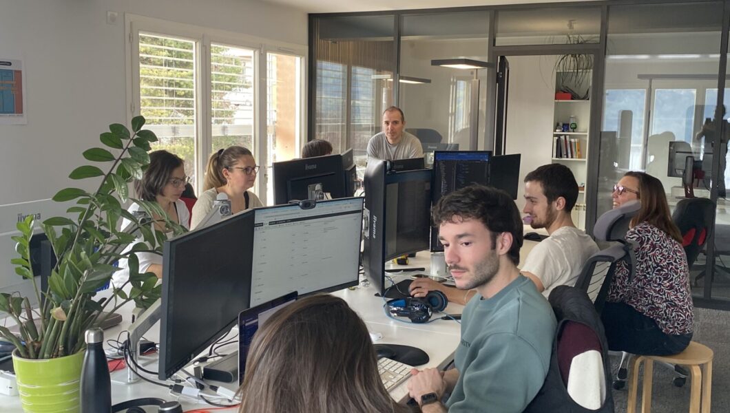 Open space de l'agence WebSenso